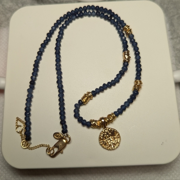 Jewelry Archives - Sezane Sita Necklace Blue / Gold - Picture 8 of 8
